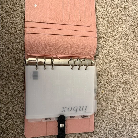 Aura Estelle B6 Black/Pink Planner - Picture 3 of 9